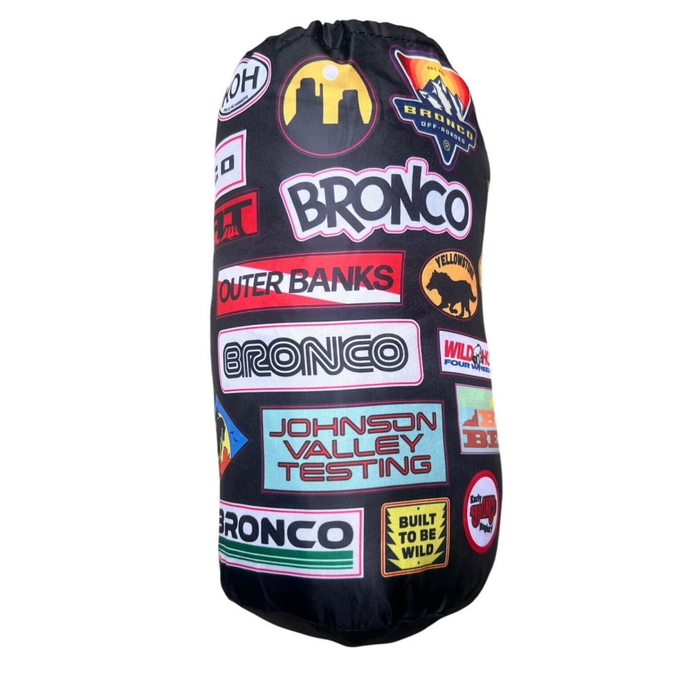 Ford Bronco Portable Hammock Unisex OS Black Excellent Parachute Nylon Camping